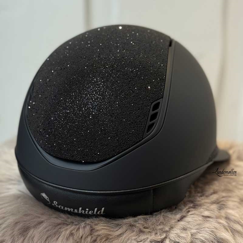 Samshield Miss Shield Shadowmatt 2.0 - sort/matt black m. Crystal Fabric Black