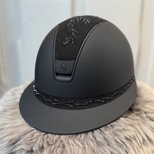 Samshield Miss Shield Shadowmatt 2.0 - sort/matt black m. Flower Swarovski Black