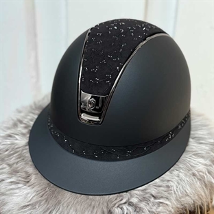 Samshield Miss Shield Shadowmatt 2.0 - sort/Black Chrome m. Crystal Leaf Black