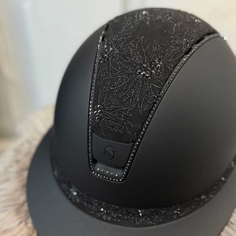 Samshield Miss Shield Shadowmatt 2.0 - sort/matt black m. Spring Flower + 300 Swarovski
