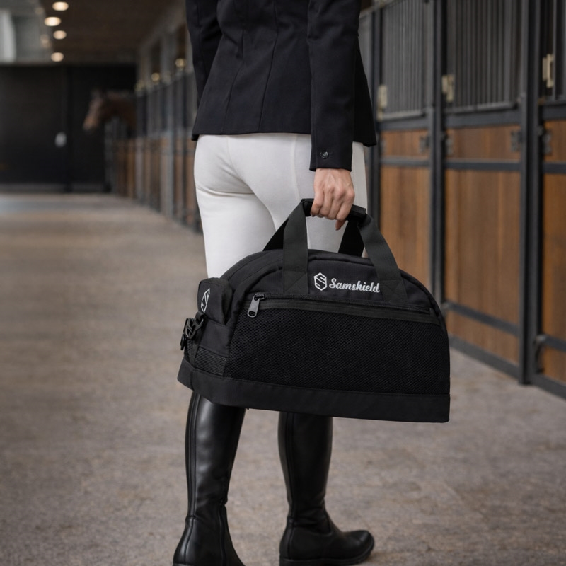 Samshield hjelmtaske "Luxury" - sort