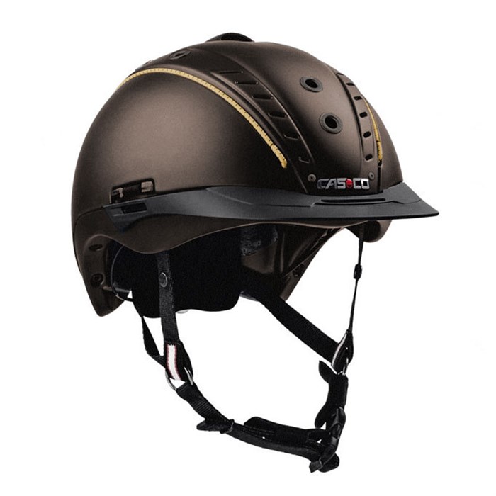 Casco "Mistrall 2" - brun ridehjelm