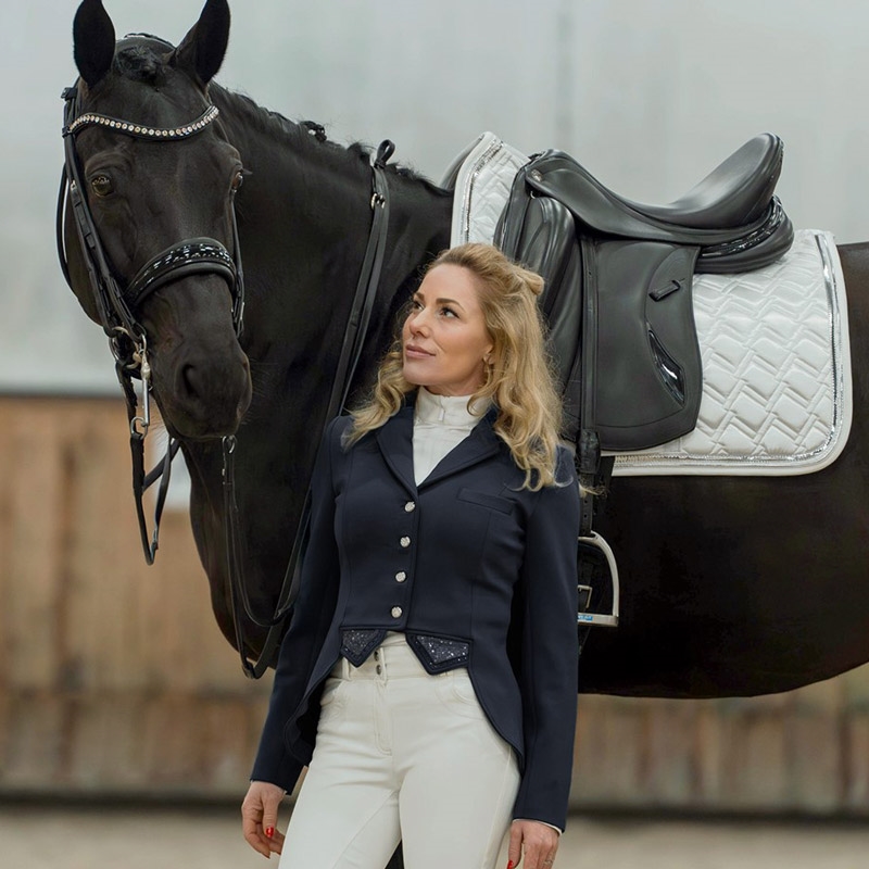Harrys Horse stævnejakke "Montpellier" - navy