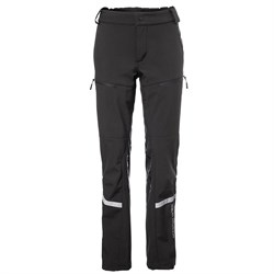 Mountain Horse overtræksbukser "Artax Softshell" - sort set forfra