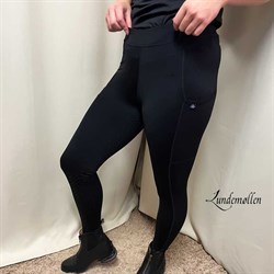 Mountain Horse tights flora - forfra på model hos Lundemøllen