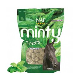 NAF Minty Treats - sukkerfri hestebolcher 1 kg.