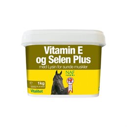 NAF E-vitamin, selen og lysin 1 kg.