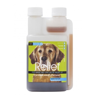 Natural Vetcare Dog Relief 250 ml. fodertilskud til hunde med stive led