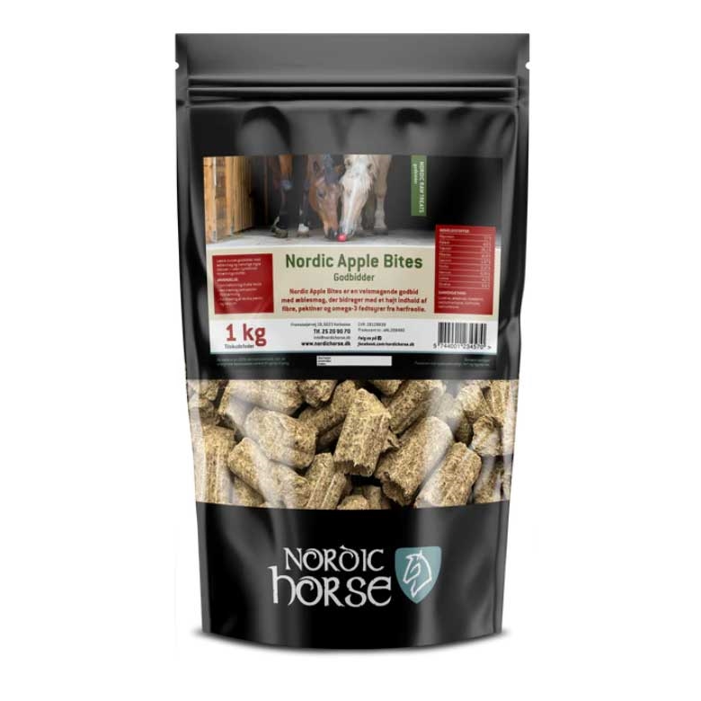 Nordic Horse Apple Bites 1kg.