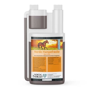 Nordic Horse Hampefrøolie 1ltr.