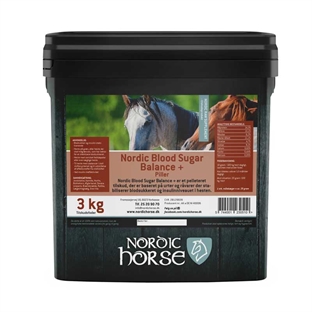 Nordic Horse Blood Sugar Balance+ 3kg.