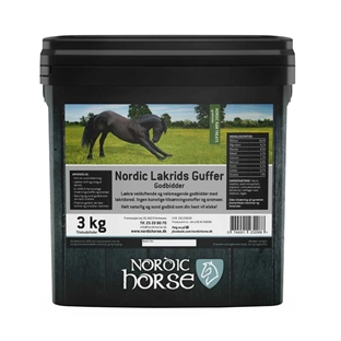 Nordic Horse Lakrids Guffer 3kg.