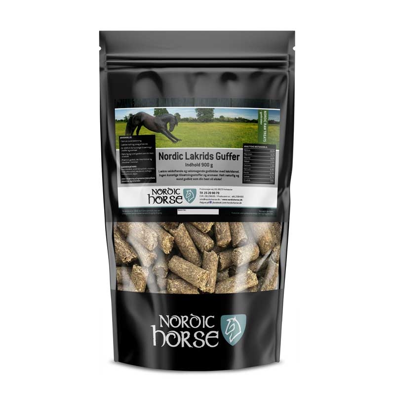 Nordic Horse Lakrids Guffer 900g.