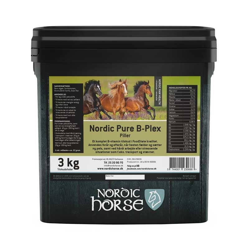 Nordic Horse Pure B-plex 3kg.