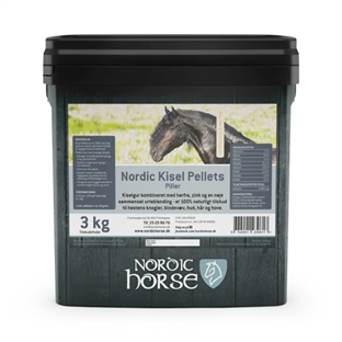 Nordic Horse Kisel pellets 3kg.