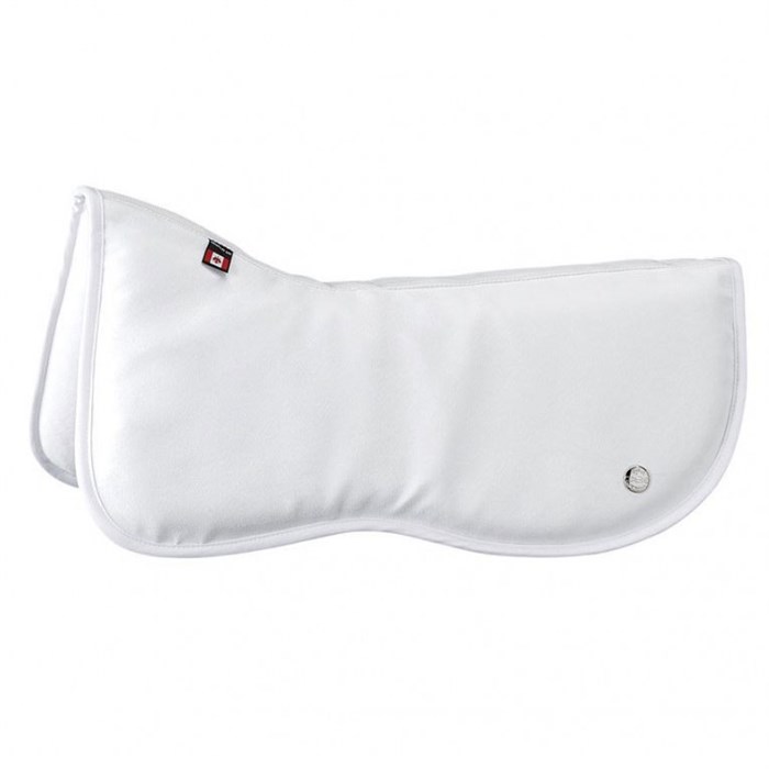 Ogilvy sadelpad "Memory Foam Dressage" - hvid