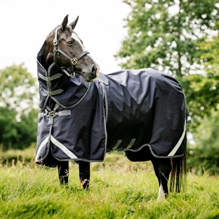 Horseware Rambo Optimo dækken 0+400g. - navy/thunderstorm