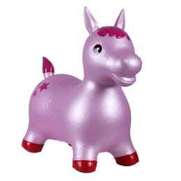 Jumpy Horse hoppehest - lyserød
