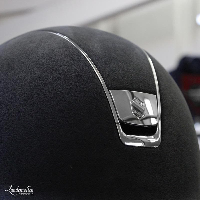 Samshield Premium Alcantara ridehjelm med Chrome