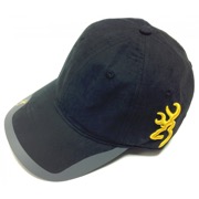 Browning Side Buck cap - sort med gult logo