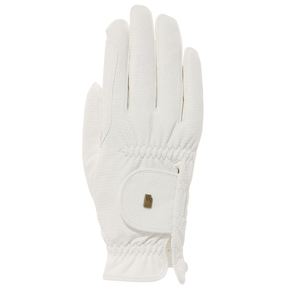 ROECKL "Roeck Grip" ridehandsker - hvid