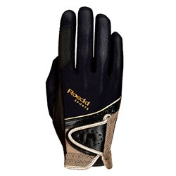 ROECKL "Madrid" Sports handsker - sort/guld