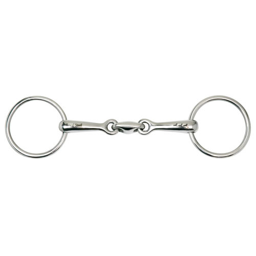 HorseGuard Royal Steel trensebid, 3-delt