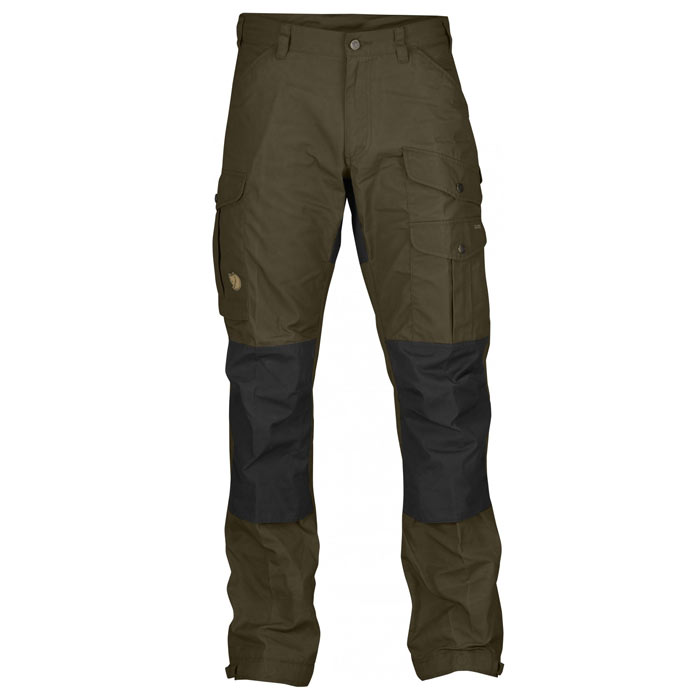 Fjällräven Vidda Pro bukser - Dark Olive/Black - Køb hos Lundemøllen