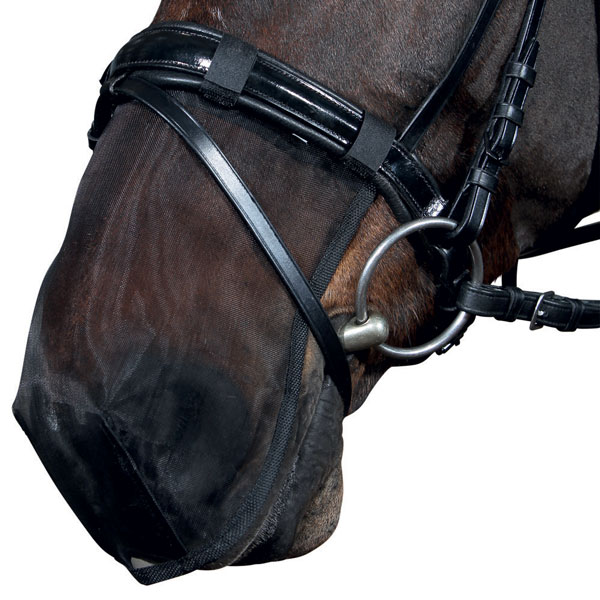 Horseguard mulenet med velcro til sarte hestemuler - Køb hos Lundemøllen