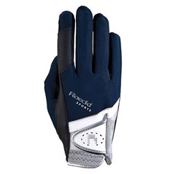 ROECKL ridehandsker "Madrid Sports" - navy/sølv