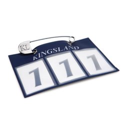 Kingsland Classic stævnenummer, 3-cifret - navy