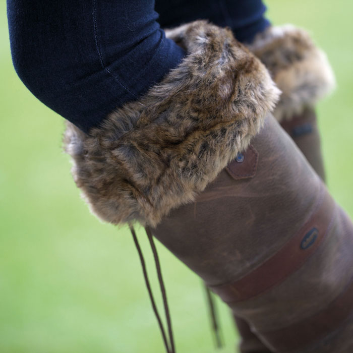 Dubarry støvleliner, fleece - Chinchilla