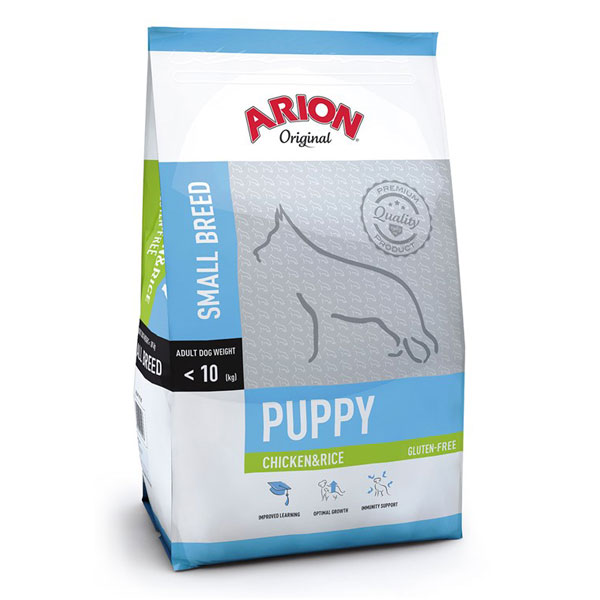 Arion Puppy Small Breed Chicken  Rice hvalpefoder 7,5 kg.