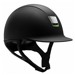 Samshield Shadowmatt ridehjelm med grøn trim