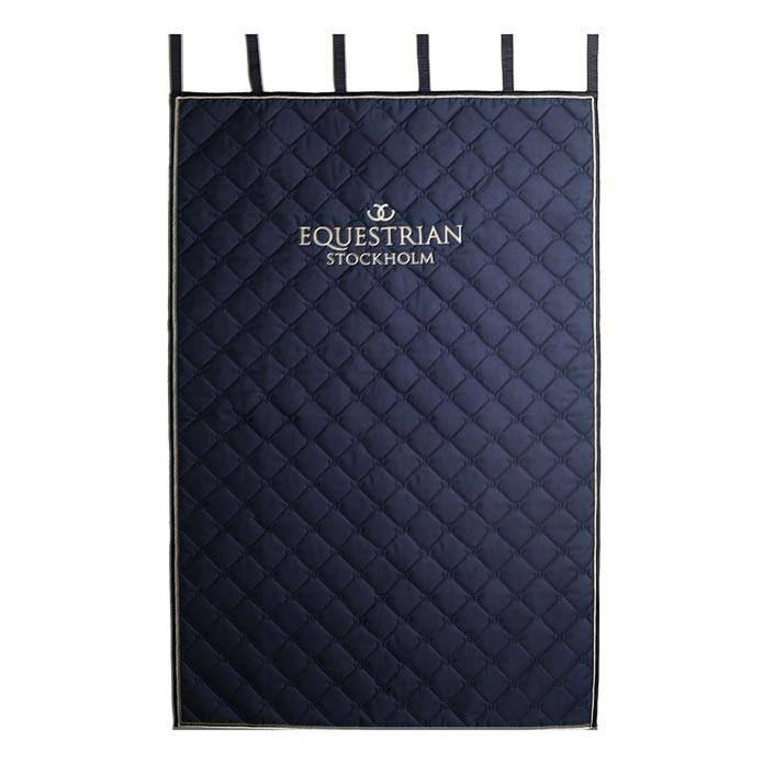 Equestrian Stockholm boksgardin "Elegance Navy Silver"