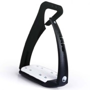 Freejump stigbøjle Soft Up Pro Plus - sort/Crystal