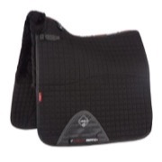 LeMieux Dressage "Merino+ Half Lined" Cotton underlag - sort