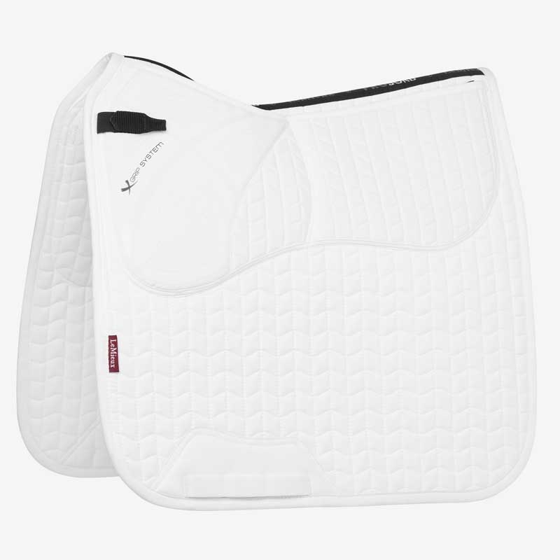 LeMieux Dressage ProSorb 2 korrektionsunderlag - hvid