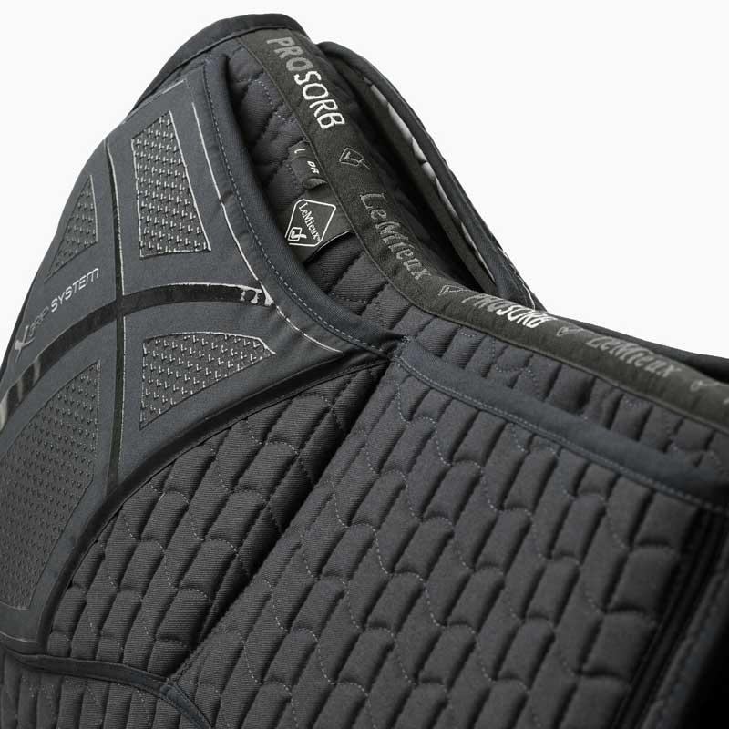 LeMieux Dressage ProSorb 2 korrektionsunderlag - sort