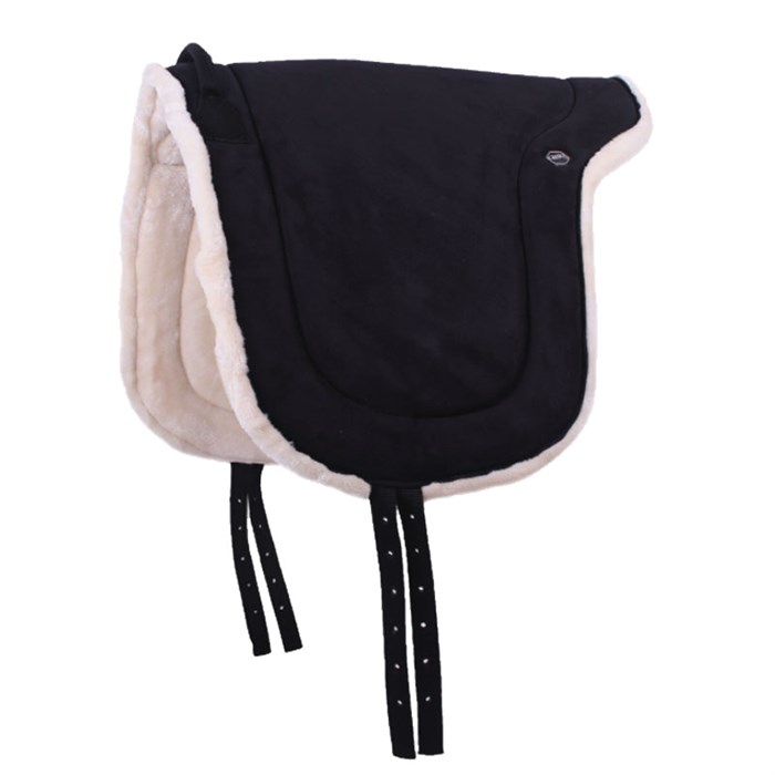 QHP Bareback Pad - sort/natur