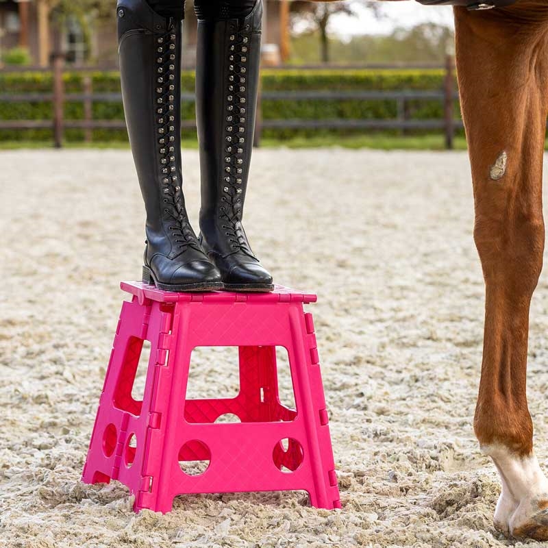 QHP skammel til opstigning - pink