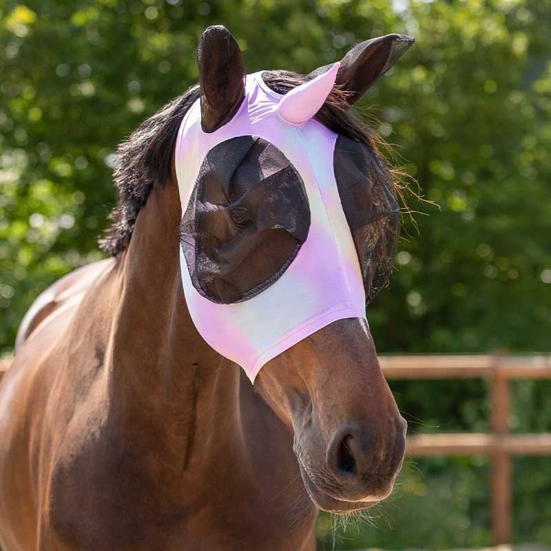 QHP fluemaske "Unicorn" med enhjørningehorn
