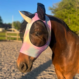 QHP fluemaske "Unicorn" med enhjørningehorn