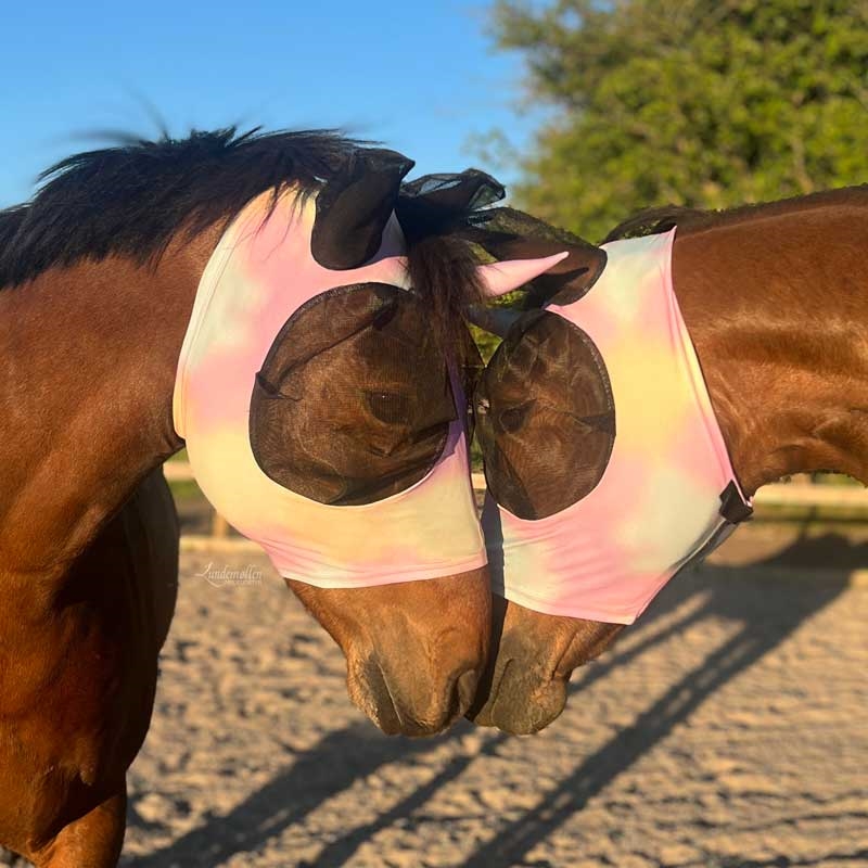 QHP fluemaske "Unicorn" med enhjørningehorn