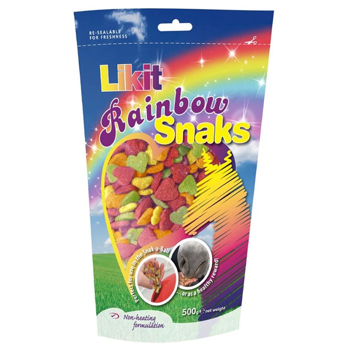 Likit Rainbow Snaks hestebolcher