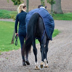 RBH Sport Stalddækken 200g - Navy bagfra