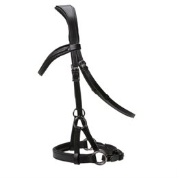 Riders Company Ergo bidløs trense m. sidepull - sort