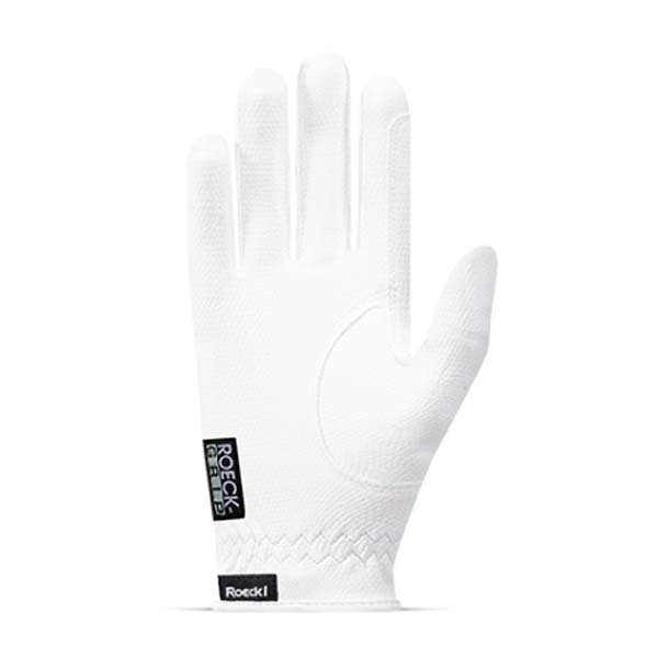 ROECKL ridehandsker "Roeck Grip" - hvid