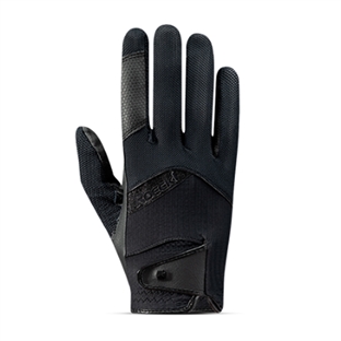 ROECKL ridehandsker "Millero" - sort/sort