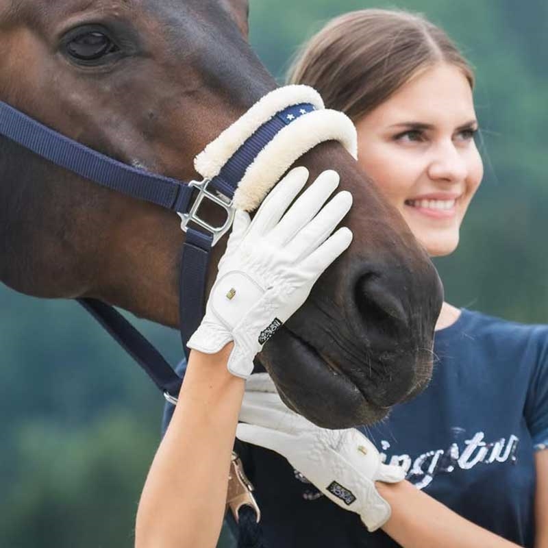 ROECKL ridehandsker "Roeck Grip" - hvid